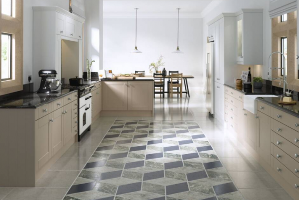 Desain dapur minimalis dengan sentuhan art deco